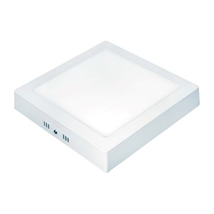 PAINEL LED QUADRADO SOBREPOR 24 W LUX 6500K BRANCO 15070126 TASCHIBRA