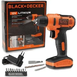 FURADEIRA / PARAFUSADEIRA BAT 12V B&D B. LITIO LD12S-BR CAIXA PAP