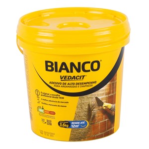 Adesivo para Argamassa e Chapisco Vedacit Bianco 3,6kg