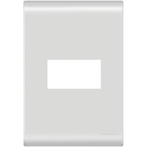 PLACA LIZ 4X2 1 MÓDULO HORIZ TRAMONT 57106/004