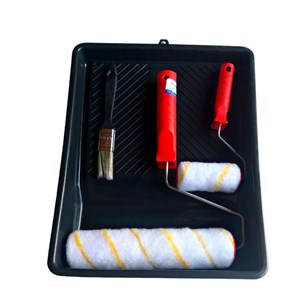 KIT N 25 1 BANDEJA G + 1 ROLO ANT RESPINGO 23CM+1 ROLO ANT RESPINGO 9CM+1 TRINCHA SINT 2" COMPEL