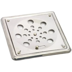 GRELHA QUADRADA GIR INOX 100MM TOP ( COM CAIXILHO )