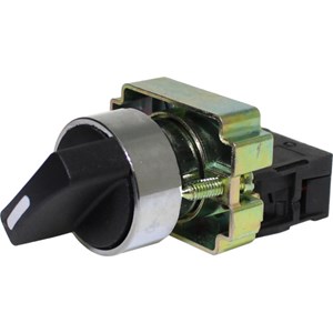 COMUTADORA 2 POSIÇÕES FIXAS 1NA 22MM M20SCR2-B-1A | Metaltex