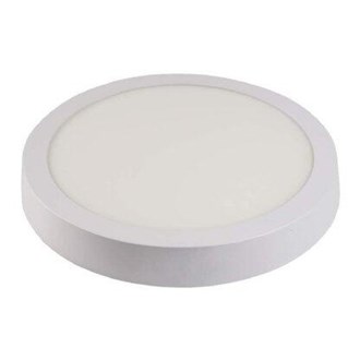 Plafon sobrepor redondo 18w branco frio 6500k | Llum Bronzearte