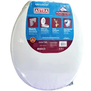 ASSENTO SANITÁRIO ALMOFADADO BRANCO ASTRA TPK/AS*BR1
