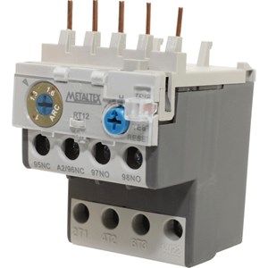 Relê térmico RT12-2,5 - REG 1,6 A 2,5A | Metaltex