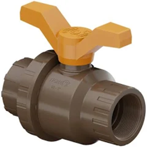 REGISTRO ESFERA PVC VERSATIO 25MM COM UNIAO TIGRE