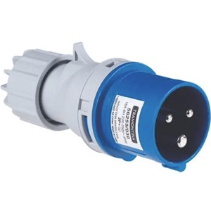 Plugue móvel 2P+T 32A 220-250V 06H 56255035 | Tramontina