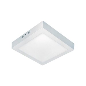PAINEL LED QUADRADO SOBREPOR 18 W LUX 6500K BRANCO 15070124 TASCHIBRA